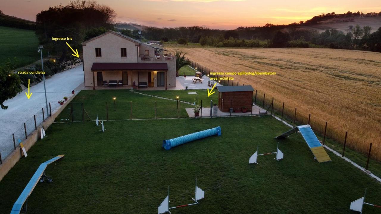Casa Montefiore 13 Iris Lt Nella Tranquilla Campagna Marchigiana Ancona Buitenkant foto